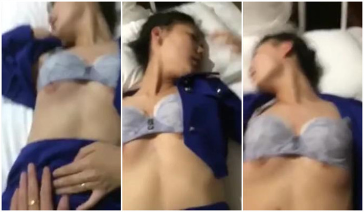 中國好聲音！難得一見叫聲超好聽素人自拍新婚空姐嫩妻的制服誘惑插起來超享受的!海报剧照