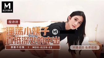 MDX0239-03 淫蕩小姨子直抵深處的中出 禁斷不倫情海报剧照